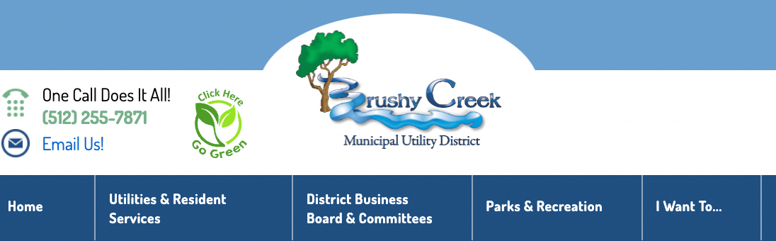 Brushy Creek Municipal Utiliy District